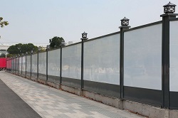 愛(ài)護(hù)建筑施工圍擋：讓每一個(gè)圍擋都成為風(fēng)景。