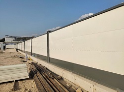 旭東鋼構面向于東莞、惠州施工圍擋持續發貨中