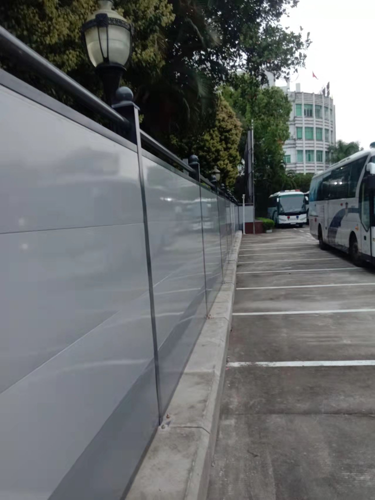 新型裝配式圍擋福田疫情安裝效果-旭東圍擋